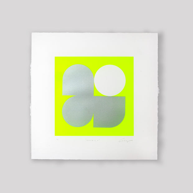 ‘Aerobic I’ (Green and Grey) by Alastair Keady