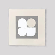 ‘Aerobic I’ (Warm Grey and White) by Alastair Keady