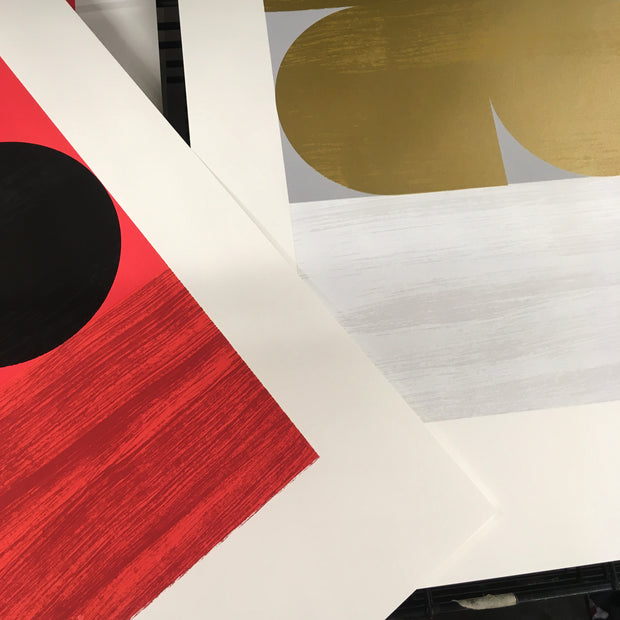 'Dawn I - Red' by Alastair Keady