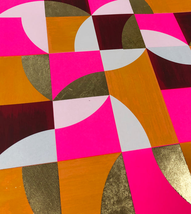 ‘Lattice’- gilded gold by Alastair Keady
