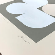 ‘Aerobic I’ (Warm Grey and White) by Alastair Keady