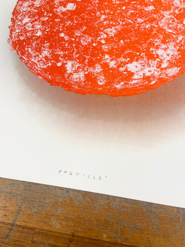 'Pastille' (Orange-Red) by Alastair Keady