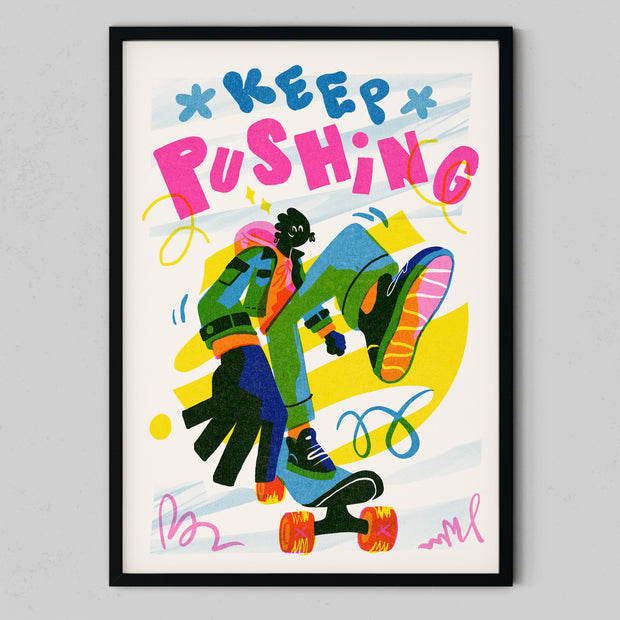 'Keep Pushing' by Ashwin Chacko