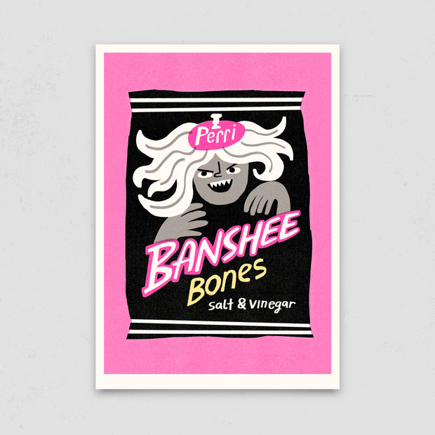 'Banshee Bones' Print by Fatti Burke