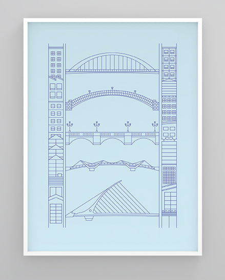 Dublin Bridges by Dave Comiskey