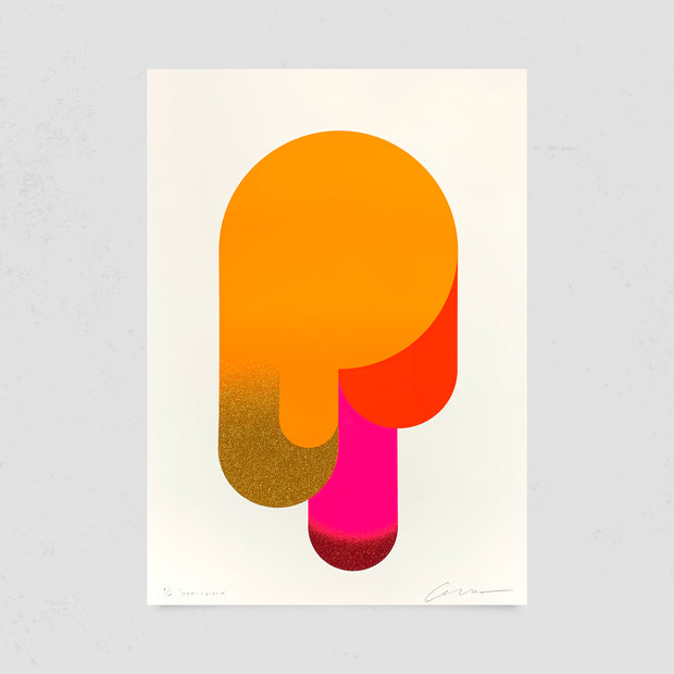 'Maxi-Disco' by Alastair Keady (Orange/Red/Pink)